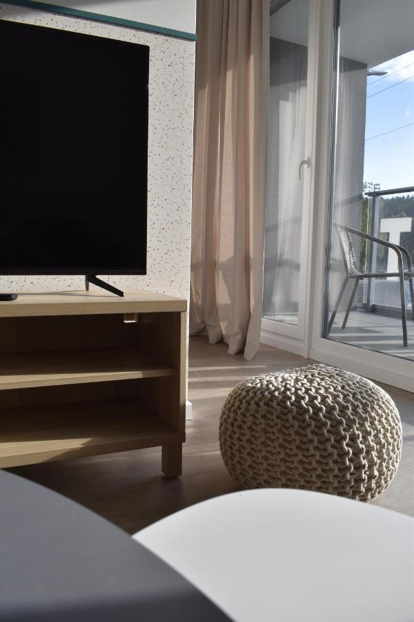 White Apartment Modern Tower Atal Gdynia Luaran gambar
